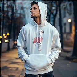 Flamingo - High Energy and Exaggeration Style Flamingo Hoodies