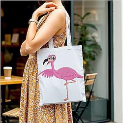 Flamingo - Go Commit Die Phrase Flamingo Bags