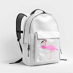 Flamingo - Go Commit Die Phrase Flamingo Backpacks