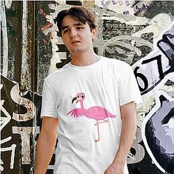 Flamingo - Go Commit Die Phrase Flamingo T-Shirts