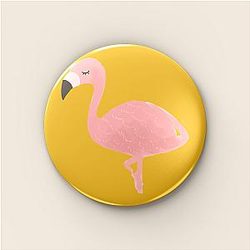 Flamingo - Family Friendly but Chaotic Humor Flamingo Pins