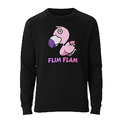 Flamingo LA 2101 Sweatshirts - Color comes from eating brine shrimp Flamingo Sweatshirts