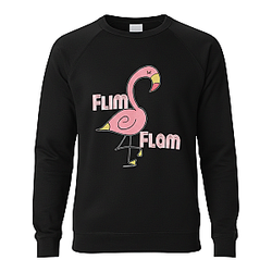 Flamingo LA 2101 Sweatshirts- Known for distinctive downward curved beaks Flamingo Sweatshirts