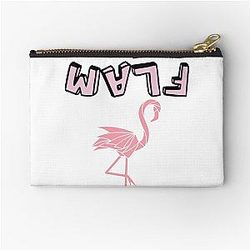 Flamingo Flim Flam Flim Flam Zipper Pouch