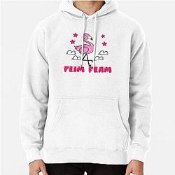 Flim flam flamingo Pullover Hoodie