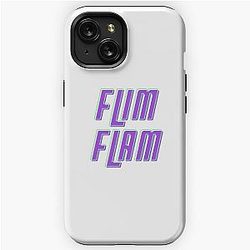 Flamingo Flim Flam Kids Funny iPhone Tough Case