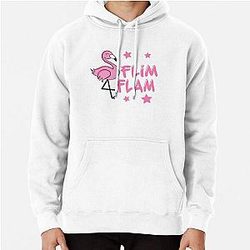  Flim flam flamingo Pullover Hoodie