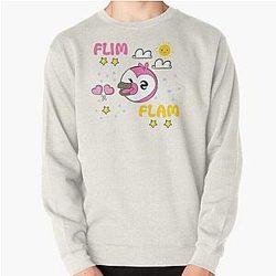 Flim flam flamingo Pullover Sweatshirt