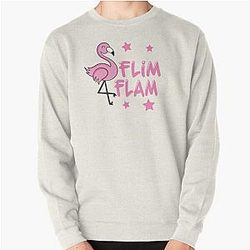  Flim flam flamingo Pullover Sweatshirt