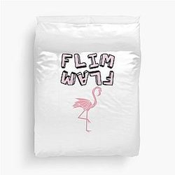 Flamingo Flim Flam Flim Flam Duvet Cover