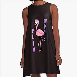 Flim Flam Flim Flam A-Line Dress
