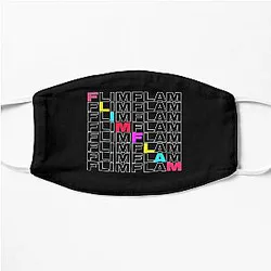Flim Flam Shirt Funny Flamingo Flat Mask