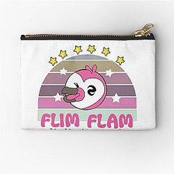 Flim flam flamingo Zipper Pouch