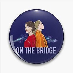 Fleabag und Villanelle auf der Brücke Pin