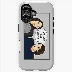 Fleabag Wir sind Bad Feministen Comic Illustration iPhone Tough Case