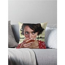 Fleabag Trinken Stimmung Throw Kissen