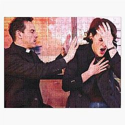 Fleabag Heißer Priester Meme Jigsaw Puzzle