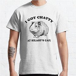 Fleabag シャツ I Got Chatty アット Hilary's Cafe クラシック Tシャツ