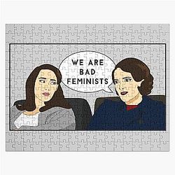 Fleabag Wir sind Bad Feministen Comic Illustration Puzzle
