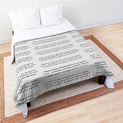 Frauen sind geboren mit Schmerzen in Fleabag Angebot Comforter