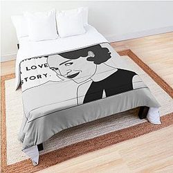 Fleabag Dies ist ein Love Story Comic Illustration Comforter