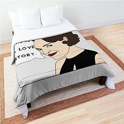 Fleabag Dies ist ein Love Story Comic Color Illustration Comforter