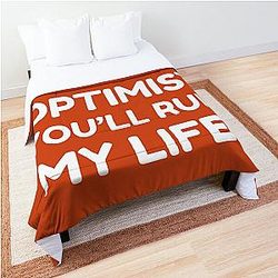 Fleabag - Natürliche Pessimisten - Optimisten Geschenk - Pessimist Dad - Bester Freund - Best Fleabag - Lustige Pessimist Geschenke Comforter