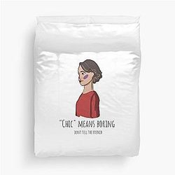Fleabag - phoebe waller Brücke Cartoon digital fleabag lustige Zitate Bettbezug