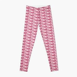 Fleabag Wir sind Bad Feministen Comic Rosa Pastell Illustration Leggings