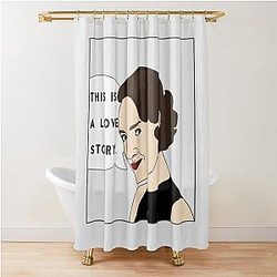 Fleabag Questo è un Love Story Comic Color Illustration Doccia tenda