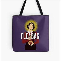 Einfach Fleabag mit dem Titel All Over Print Tote Bag