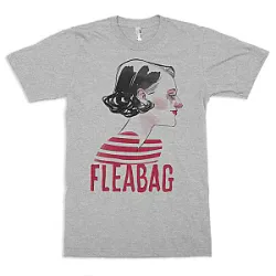 The Red Phoebe Grey DTNK2404 Fleabag T-Shirts
