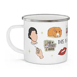 Enamel Camping PTTT0906 Fleabag Mugs