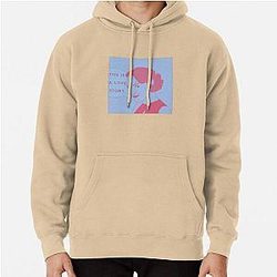 Fleabag Dit is een Love Story Comic Pink Blue Pastel illustratie Pullover Hoodie