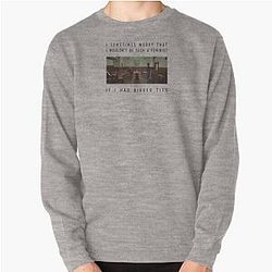 Fleabag Eu às vezes me preocupo Ilustração Pullover camisola