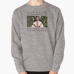 Fleabag Hot Priest Speech Illustration Pullover Sweatshirt