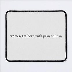 Frauen sind geboren mit Schmerzen in Fleabag Zitat Mouse Pad