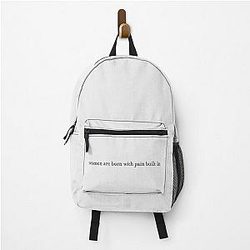 Frauen sind geboren mit Schmerzen in Fleabag Zitat Backpack