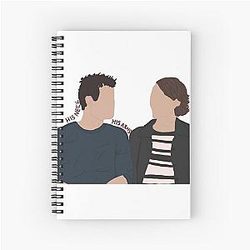 Fleabag und Hot Priest Spiral Notebook