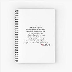Fleabag Zitat 10 Spiral Notebook