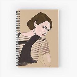 Fleabag - Fan Kunst Illustration Spiral Notebook