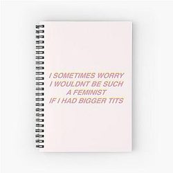 fleabag feministisches Zitat Spiral Notebook