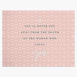 Silver Springs Fleetwood Mac Lyric Print Jigsaw Puzzle