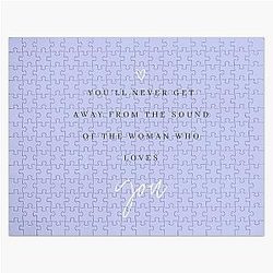 Silver Springs Fleetwood Mac Lyric Print Jigsaw Puzzle