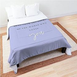 Silver Springs Fleetwood Mac Lyric Print Comforter