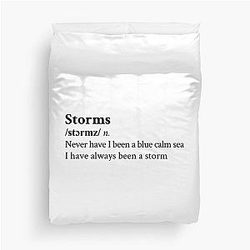 Storms by Fleetwood Mac Duvet Cover
