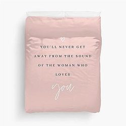 Silver Springs Fleetwood Mac Lyric Print Duvet Cover