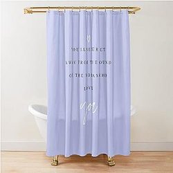 Silver Springs Fleetwood Mac Lyric Print Shower Curtain