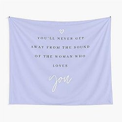 Silver Springs Fleetwood Mac Lyric Print Tapestry