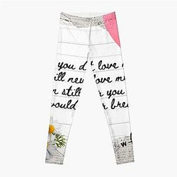 The Chain Fleetwood Mac Lyric Print Leggings